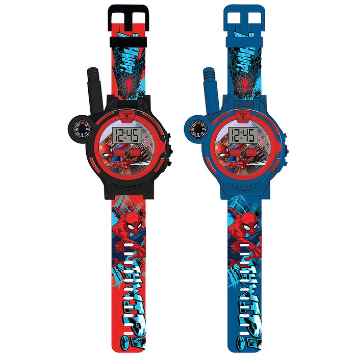 Kids Licensing Reloj Walkie Talkie 2 en 1 Spiderman