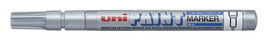 Marcador T.Opaca Perm. Uni-Ball Paint Marker 0,8 (Px-21)  Plata (Set de 12)