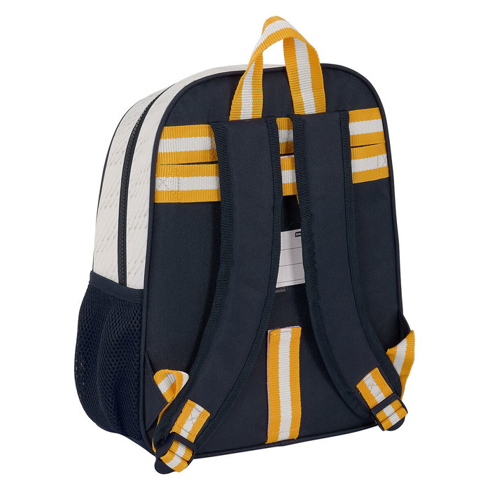 Mochila Escolar Real Madrid C.F. Blanco 28 x 34 x 10 cm