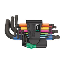 Wera 950/9 Hex-Plus Multicolour 2 Juego de llaves Allen métricas