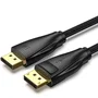 Vention Cable DisplayPort 1.4 HCCBI Macho a Macho 8K 60Hz 3m Negro - DP Trenzado NylonMesh