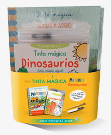 EDEBE PACK TINTA MÁGICA: MÁQUINAS Y DINOSAURIOS