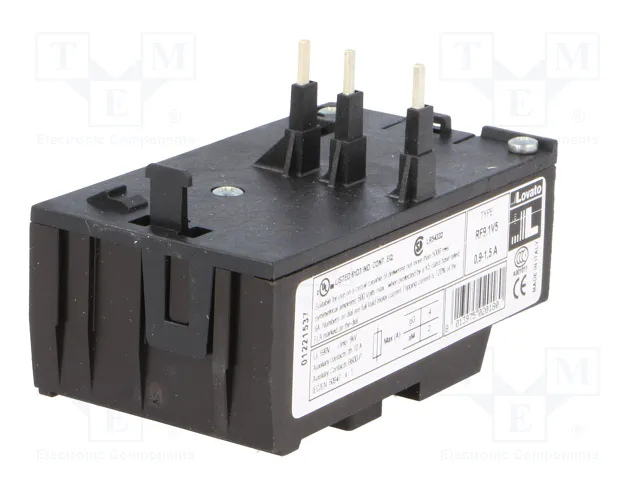LOVATO ELECTRIC Relé térmico 0,9÷1,5A con agarres de tornillo