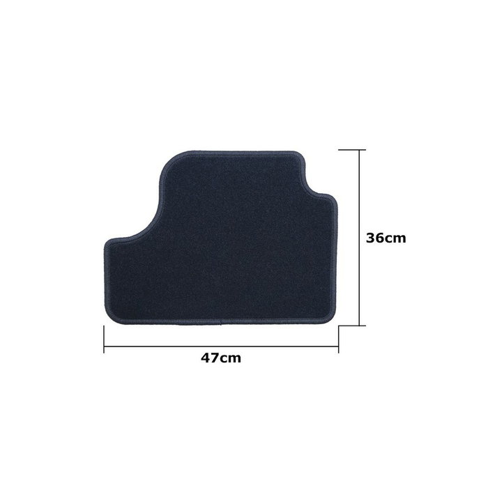 OCC Design Alfombrillas a Medida para BMW E93 Serie 3 Cabrio (2007-2013) 5 Piezas