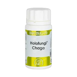 EQUISALUD Holofungi Chaga - Complemento Alimenticio de Hongo Chaga para el Sistema Inmune y Antioxidante - 50 Cápsulas