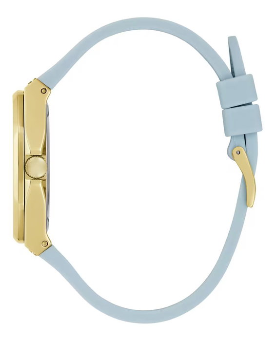 Guess GW0694L1 con caja dorada y correa azul