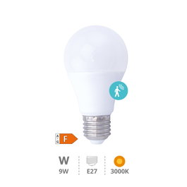 GSC Evolution Bombilla LED estándar con sensor de presencia 9W E27 3000K