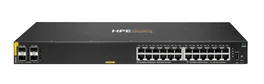 HPE Aruba Networking CX 6000 24p 10M/100M/1G Class4 PoE 4p SFP 1G 370W Switch