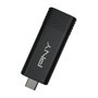 PNY PRO Elite V3 USB 3.2 Gen 1 - 256 GB - Negro - Unidad Flash USB Tipo C Lectura 1000 MB/s - Llavero