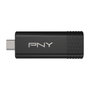 PNY PRO Elite V3 USB 3.2 Gen 1 - 256 GB - Negro - Unidad Flash USB Tipo C Lectura 1000 MB/s - Llavero