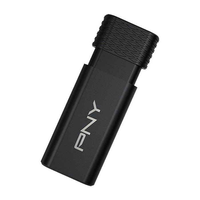 PNY PRO Elite V3 USB 3.2 Gen 1 - 256 GB - Negro - Unidad Flash USB Tipo C Lectura 1000 MB/s - Llavero