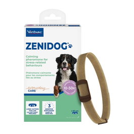 Virbac Zenidog Collar Calmante para Perros Talla M-L (67 cm), Para Perros de 10-50 kg, 1 Unidad