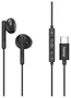 Hama Classy Auricular Intrauditivo USB-C con Micrófono Cable 1.2m Negro