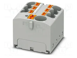PHOENIX CONTACT PTFIX 10/6X4 GY Conector de carril gris
