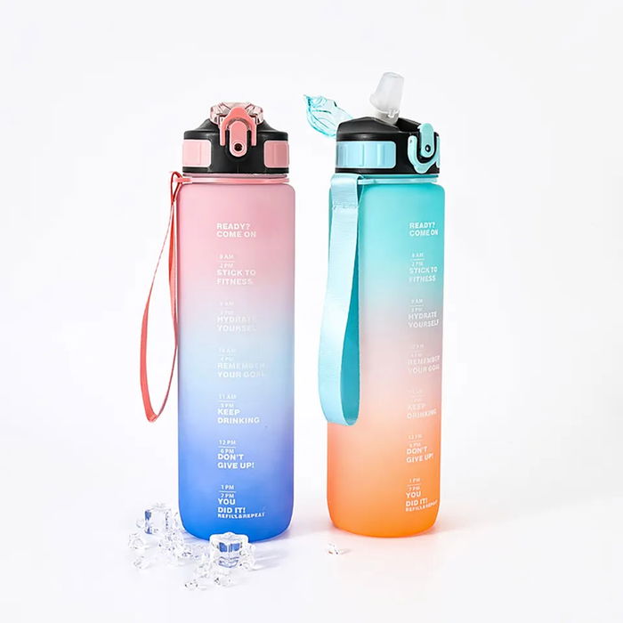 Bewinner Botella Sport Agua Multicolor 600 ml (12 Unidades)