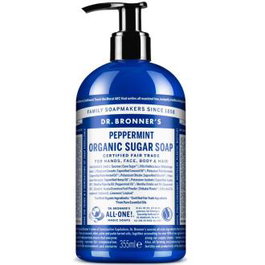 Dr Bronner's Jabón de Azúcar Menta 355 mL