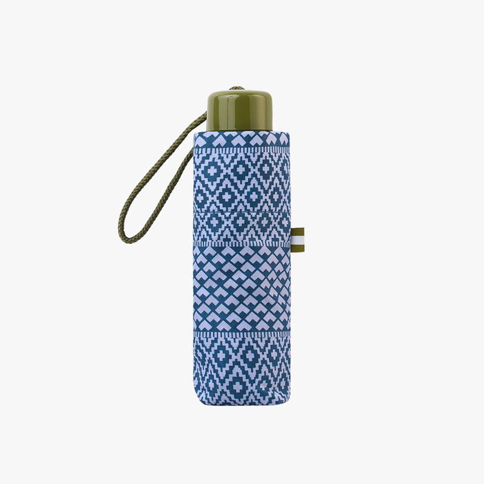 C-Collection Paraguas mini plegable estampado étnico con UV 50+
