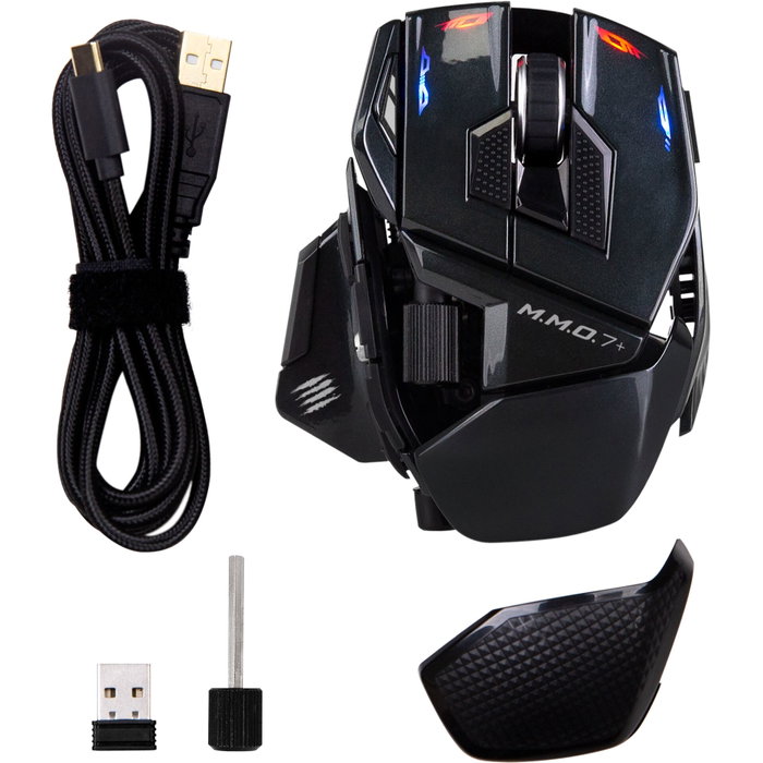 MadCatz M.M.O. 7+ Black Wireless Gaming Mouse MadCatz M.M.O. 7+ Black Wireless Gaming Mouse
