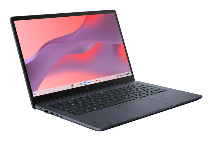 ASUS Chromebook CX1405CTA-S60891 - Ordenador Portátil 14" Full HD, Intel N50, 8GB RAM, 128GB eMMC, ChromeOS, Color Azul Tranquilo - Teclado QWERTY Español