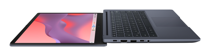 ASUS Chromebook CX1405CTA-S60891 - Ordenador Portátil 14" Full HD, Intel N50, 8GB RAM, 128GB eMMC, ChromeOS, Color Azul Tranquilo - Teclado QWERTY Español