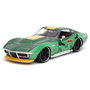 Jada Street Fighter Cammy y Chevrolet 1969 Corvette Stingray ZL1 1:24