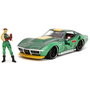 Jada Street Fighter Cammy y Chevrolet 1969 Corvette Stingray ZL1 1:24
