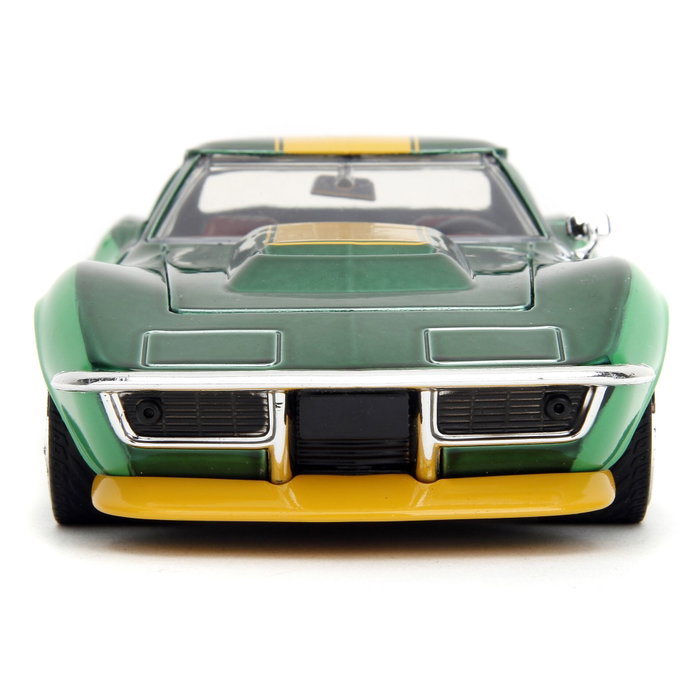 Jada Street Fighter Cammy y Chevrolet 1969 Corvette Stingray ZL1 1:24
