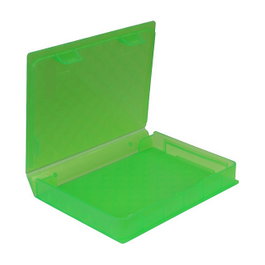 Inter-Tech HDD Schutzbox 2,5 pulgadas en plástico verde