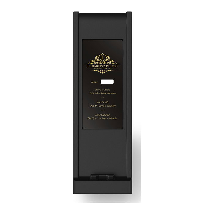 Snom HD300A Teléfono IP Negro para Hotel, Montaje en Escritorio o Pared, Funciones Antibacterianas, Terminal con Auricular Conectado por Cable Snom HD300A Teléfono IP Negro para Hotel, Montaje en Escritorio o Pared, Funciones Antibacterianas, Terminal con Auricular Conectado por Cable