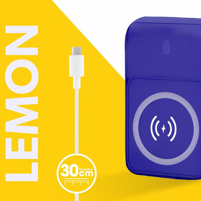 Tnb Powerbank Lemon 5000 mAh Magsafe Tnb Powerbank Lemon 5000 mAh Magsafe