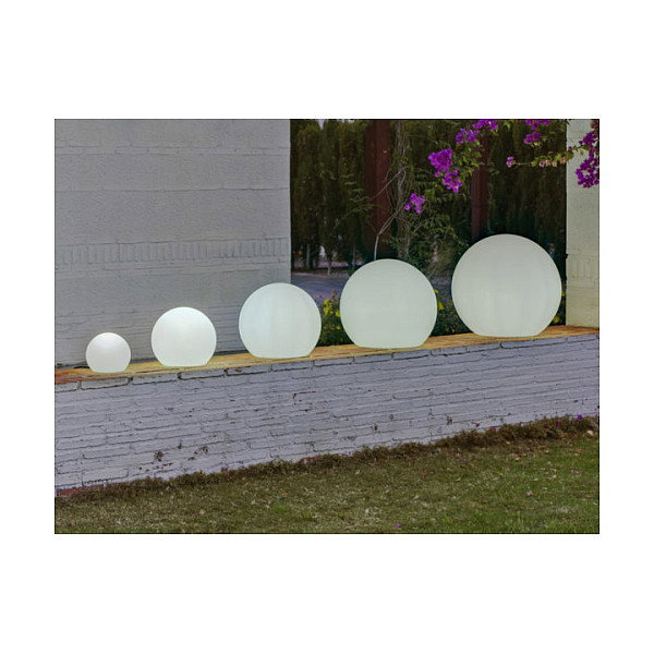 NewGarden BULY 30 Lámpara de Suelo Blanca con Luz Blanca Fría