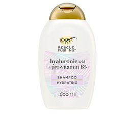 OGX HYALURONIC & PRO-VITAMIN B5 Shampoo Hidratante con Ácido Hialurónico y Provitamina B5 para Cabello Dañado, 385 ml
