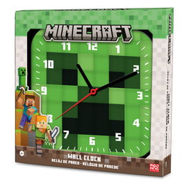 KIDS LICENSING Reloj pared Minecraft