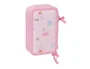 Safta Plumier Barbie Ballet Triple Cremallera con 37 Piezas