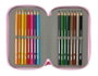 SAFTA Estuche Escolar Barbie Ballet Triple de 37 Piezas