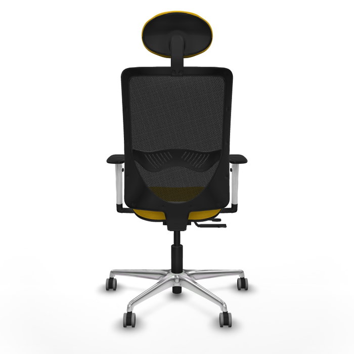 PIQUERAS Y CRESPO Silla de oficina Zulema con Mecanismo Sincro/Traslack, Amarillo y Negro PIQUERAS Y CRESPO Silla de oficina Zulema con Mecanismo Sincro/Traslack, Amarillo y Negro