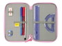 Safta Plumier Triple Estuche Escolar con 37 Piezas, Capacidad 12.5 x 19.5 x 5.5 cm, Para Material de Oficina y Papelería