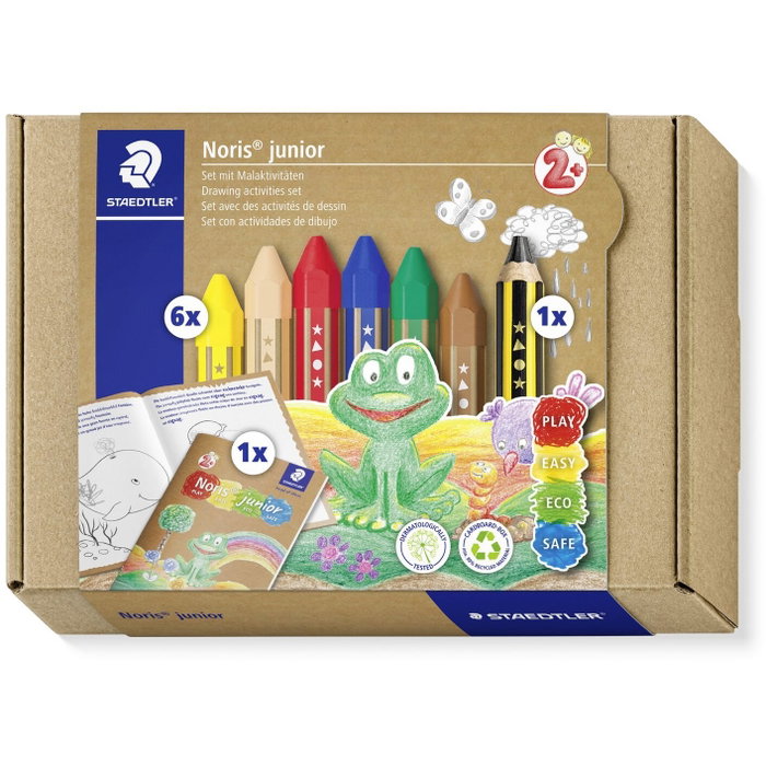 Staedtler Noris Junior Set de dibujo mixto de 8 piezas Staedtler Noris Junior Set de dibujo mixto de 8 piezas