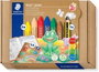 Staedtler Noris Junior Set de dibujo mixto de 8 piezas con ceras y lápiz