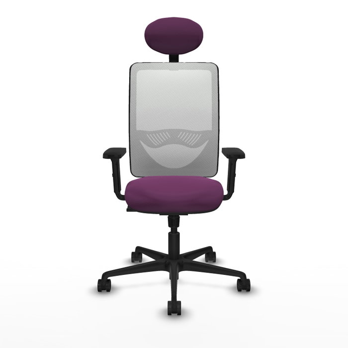 PIQUERAS Y CRESPO Silla de oficina Zulema Morada con Mecanismo Sincro PIQUERAS Y CRESPO Silla de oficina Zulema Morada con Mecanismo Sincro