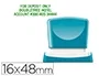 X'stamper Sello Quix Personalizable Color Verde Medidas 16x48 mm Q-11