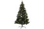 DKD Home Decor Árbol de Navidad Bosque Tradicional Verde Rojo 240 cm con 1178 Ramas LED y Base de Metal Desmontable