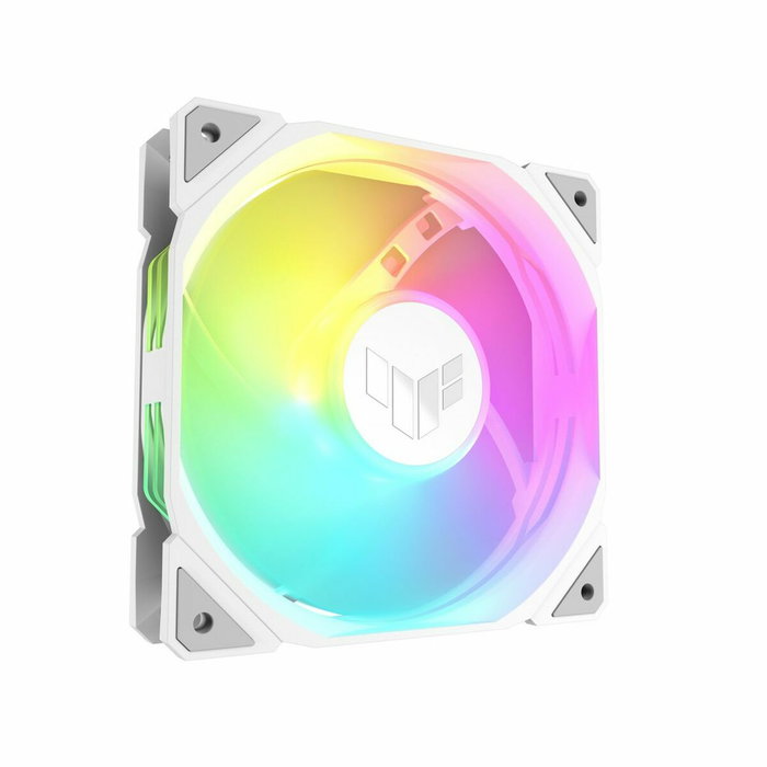 ASUS TUF GAMING TR120 ARGB 3IN1 White Blanco 120 mm PWM ASUS TUF GAMING TR120 ARGB 3IN1 White Blanco 120 mm PWM