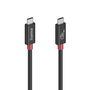 Cable USB-C Hama 00200799 Negro