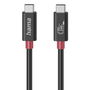 Cable USB-C Hama 00200799 Negro