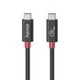 Cable USB-C Hama 00200799 Negro