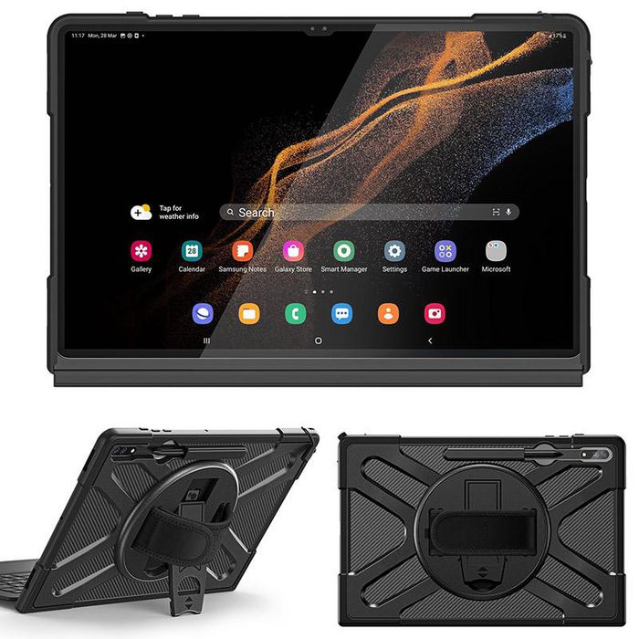 eSTUFF ATLANTA Defender para Samsung Galaxy Tab S8 Ultra Negra eSTUFF ATLANTA Defender para Samsung Galaxy Tab S8 Ultra Negra