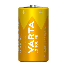 VARTA Longlife C LR14 Pilas Alcalinas, Pack de 4