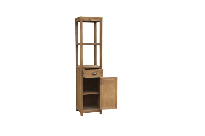 DKD Home Decor Mueble Baño Cottage 40x175x40 cm Madera Reciclada
