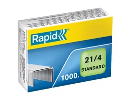 Rapid Grapas 21/4 Galvanizada Caja 1000 Unidades